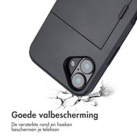 imoshion Backcover met pasjeshouder Apple iPhone 16 Plus - Zwart