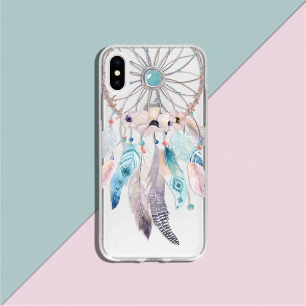 Design Backcover Samsung Galaxy S8 - Dromenvanger Feathers