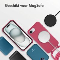 imoshion Color Backcover met afneembaar koord met MagSafe Apple iPhone 17e / 16e - Red Raspberry