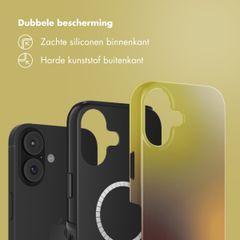 Selencia Vivid Backcover met MagSafe Apple iPhone 17 - Gradient Olive Dust