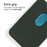 Accezz Leren Kaarthouder - Geschikt voor MagSafe en Qi2 - Cedar Green