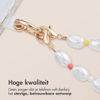 imoshion Gekleurde Telefoonkoorden set met Parels - Lichtblauw