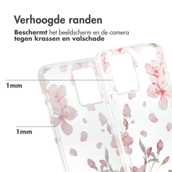 imoshion Design hoesje Motorola Moto G54 - Blossom