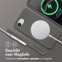 imoshion Color Backcover met afneembaar koord MagSafe Apple iPhone 16e - Black Coffee