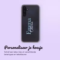 Hoesje met eigen foto en/of tekst Samsung Galaxy A15 (5G/4G) - Naam