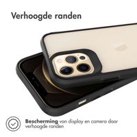 imoshion Rugged Hybrid Case Apple iPhone 12 Pro Max - Zwart / Transparant