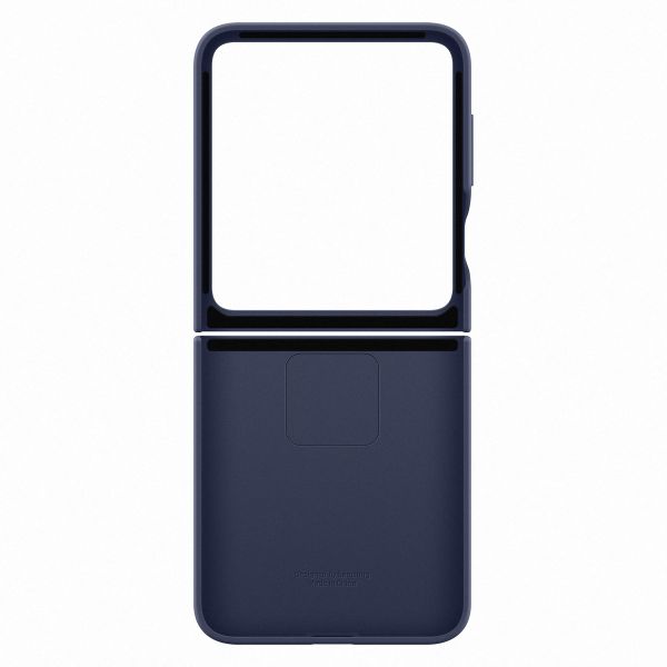 Samsung Originele Silicone Cover Ring Samsung Galaxy Z Flip 6 / Flip 7 FE - Navy