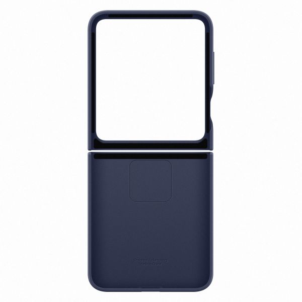 Samsung Originele Silicone Cover Ring Galaxy Z Flip 6 - Navy