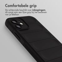 imoshion EasyGrip Backcover iPhone 12 - Zwart