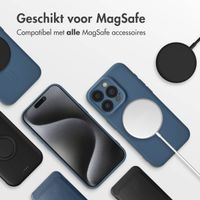 imoshion Color Backcover met MagSafe Apple iPhone 15 Pro - Donkerblauw