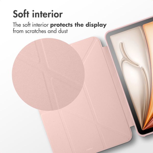 imoshion Origami Bookcase Apple iPad Pro 11 (2025) M5 / (2024) M4 - Pink