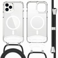 imoshion MagSafe Backcover met afneembaar koord Apple iPhone 12 (Pro) - Transparant