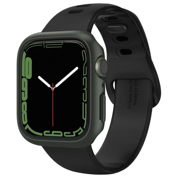 Spigen Thin Fit™ Case Apple Watch Series 7 / 8 / 9 - 45 mm - Groen