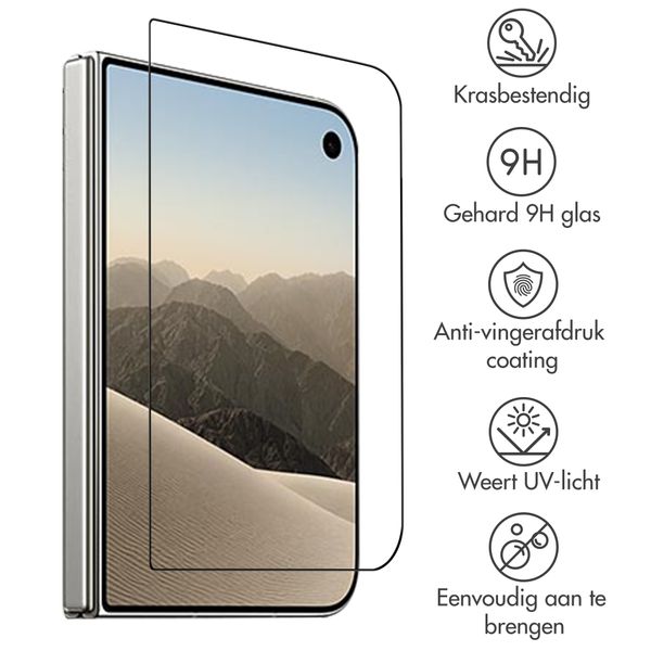 Accezz Gehard Glas Screenprotector 2-pack Apple iPhone Duo