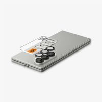 Spigen Optik Pro EZ Fit Lens Protector - Cameralens bescherming (2-pack) voor de Samsung Galaxy Z Fold 8 Ultra - Zwart