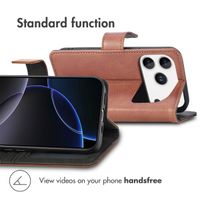 imoshion Luxury Bookcase Apple iPhone 17 Pro Max - Brown