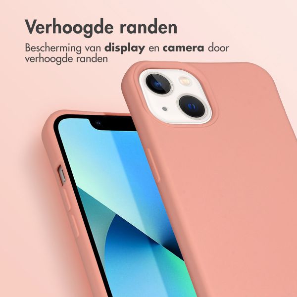 imoshion Color Backcover met afneembaar koord iPhone 13 - Peach