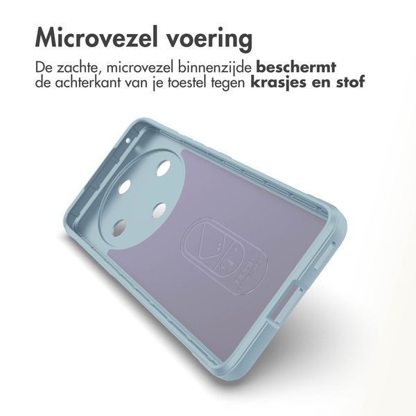 imoshion EasyGrip Backcover Honor Magic 6 Lite - Lichtblauw