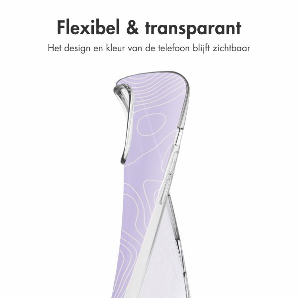 imoshion Design hoesje Apple iPhone 16 Pro - Topo Lilac