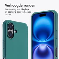 imoshion Color Backcover met afneembaar koord MagSafe iPhone 16 - Dark Green