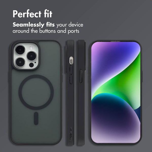 imoshion Colour Guard Back Cover with MagSafe Apple iPhone 14 Pro Max - Black