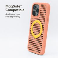 Callbuddy Hoesje met Strap Apple iPhone 16 Pro Max - Coral Pop