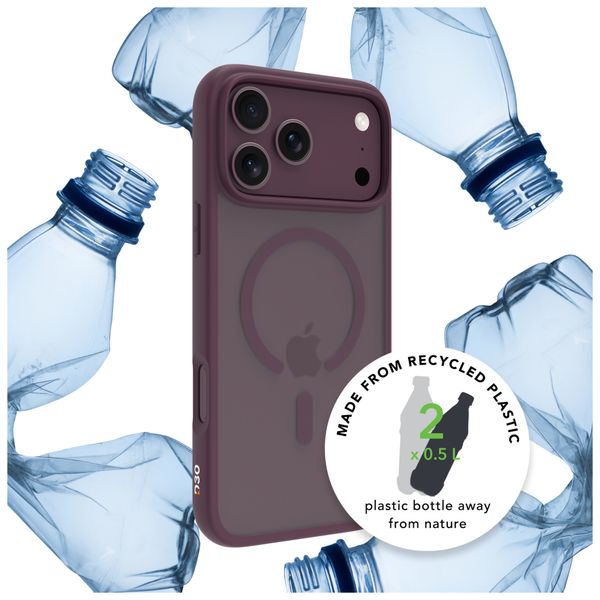 dbramante1928 Grenen MagSafe Backcover met D3O® Apple iPhone 18 Pro / 17 Pro - Purple