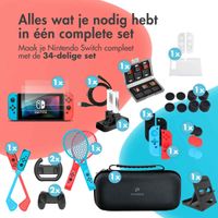 imoshion Nintendo Switch set - 34-delige accessoires set voor de Nintendo Switch & Switch OLED