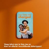 Ontwerp je eigen 10.000 mAh powerbank met geïntegreerde kabels - Zwart