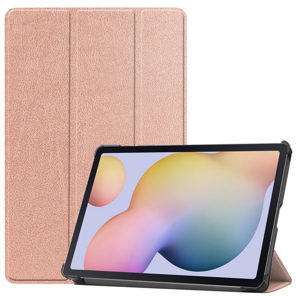 imoshion Trifold Bookcase Samsung Galaxy Tab S8 / S7 - Rosé Goud