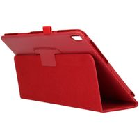 Effen Bookcase Lenovo Tab P10 - Rood