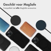 imoshion Rugged Hybrid Carbon Case met MagSafe Apple iPhone 14 - Zwart