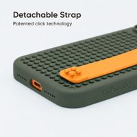 Callbuddy Hoesje met Strap Apple iPhone 17 Pro Max - Camo Orange