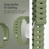 Accezz Ocean bandje Apple Watch Series 1 - 9 / SE (38/40/41 mm) | Series 10 / 11 (42 mm) - Khaki