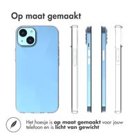 Accezz Clear Backcover Apple iPhone 14 - Transparant