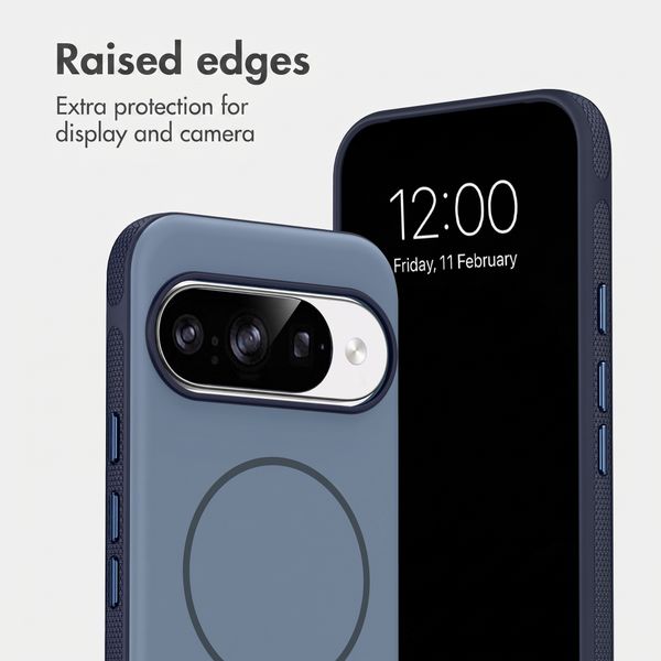 imoshion Colour Case with Thin MagSafe Ring Google Pixel 9 / 9 Pro - Dark Blue