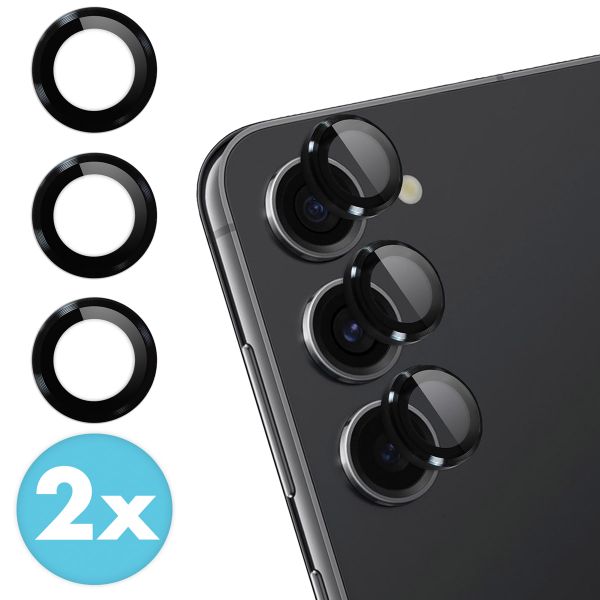 imoshion 2 Pack Camera lens protector Samsung Galaxy S23 FE - Zwart