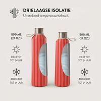 Burga Water Bottle - 500 ml - Pomegranate
