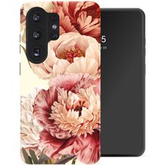Selencia Vivid Backcover met MagSafe Samsung Galaxy S26 Ultra - Vintage Peony