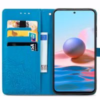 imoshion Mandala Bookcase Xiaomi Redmi Note 10 (4G) / Note 10S - Turquoise