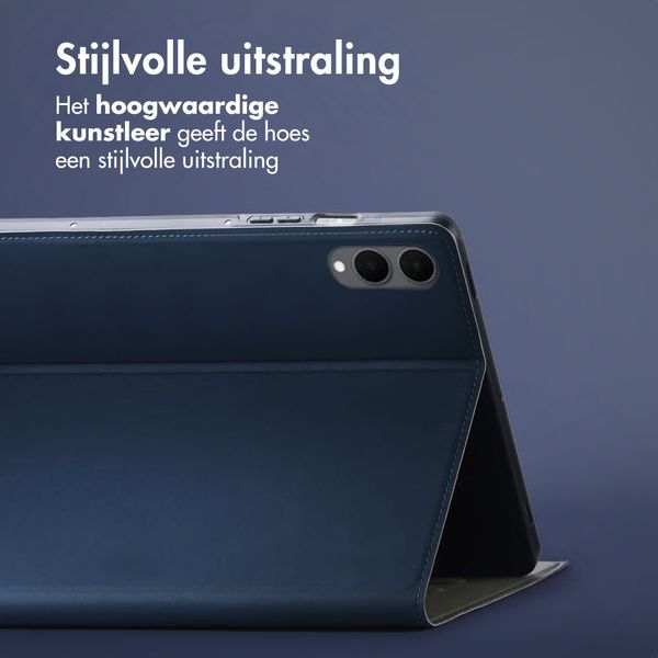 Accezz Classic Tablet Case Samsung Galaxy Tab S11 Ultra - Donkerblauw