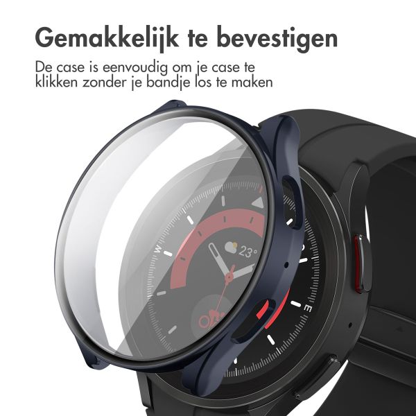 imoshion Full Cover Hardcase Samsung Galaxy Watch 5 40 mm - Donkerblauw