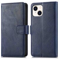 imoshion Luxe Bookcase iPhone 14 - Donkerblauw