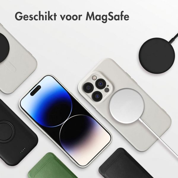 imoshion Color Backcover met MagSafe Apple iPhone 14 Pro - Beige
