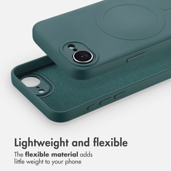 imoshion Colour Back Cover with MagSafe Apple iPhone 17e / 16e - Dark Green