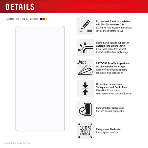 Displex Screenprotector Real Glass Samsung Galaxy S25 Ultra