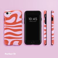 Selencia Vivid Back Cover Apple iPhone SE (2022 / 2020) / 8 / 7 / 6(s) - Dream Swirl Pink