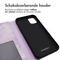 imoshion Design Bookcase iPhone 11 - Purple Marble