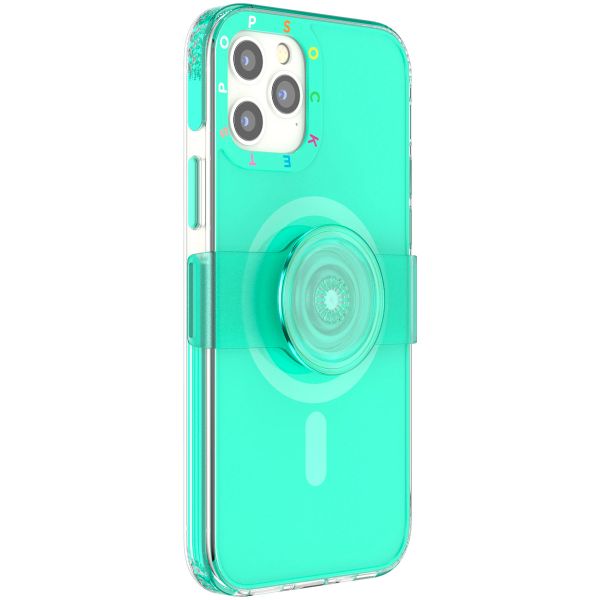 PopSockets PopCase MagSafe iPhone 12 (Pro) - Groen