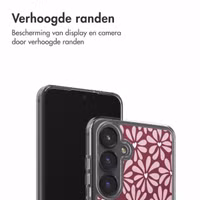 imoshion Design hoesje Samsung Galaxy S24 FE - Bloom Love Blush